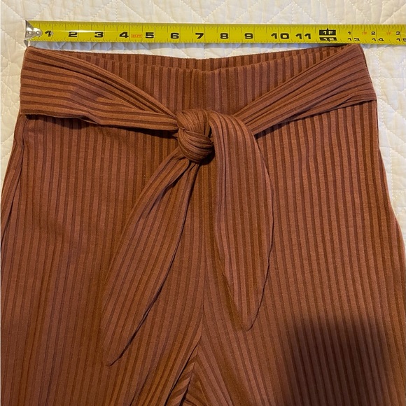 NWOT Song of Style Ines Knit Pant in Rust Brown - Picture 11 of 13